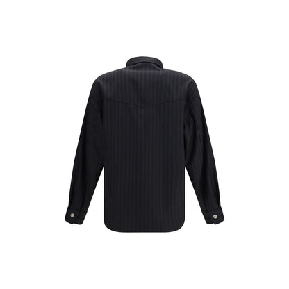 Black Wool Oves Aries Shirt