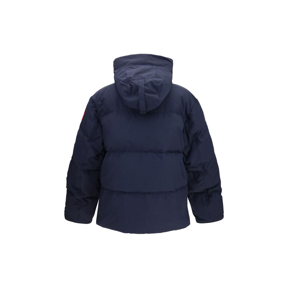 Blue Recycled Polyester Parka