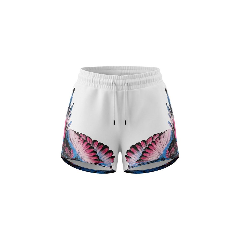 White Cotton Short And Mini Shorts