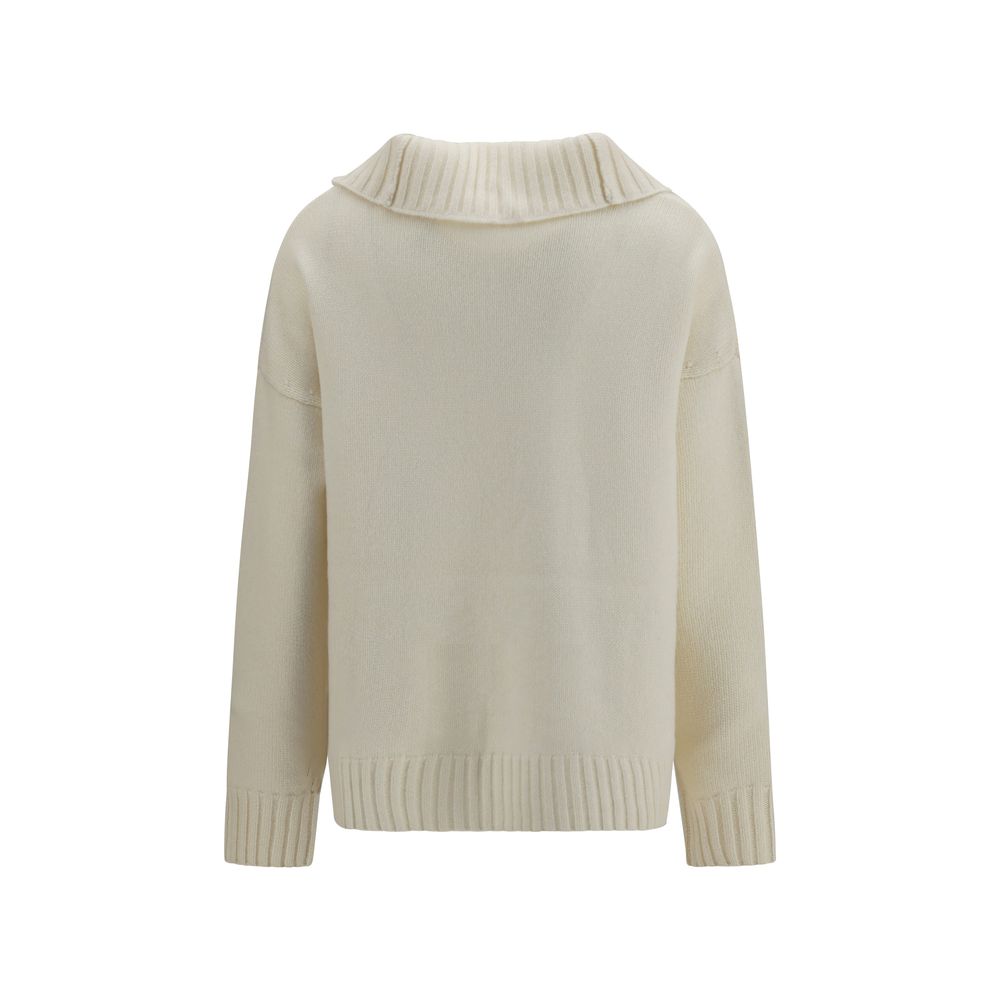 Beige Cashmere Sweater
