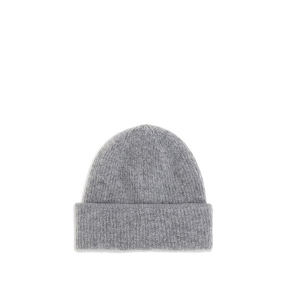 Gray Alpaca Vicugna Pacos Beanie