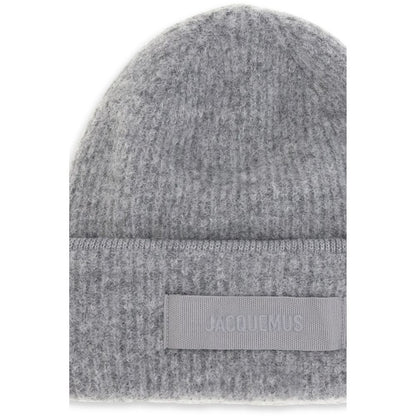Gray Alpaca Vicugna Pacos Beanie