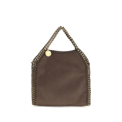 Brown Suede Leather Handbag
