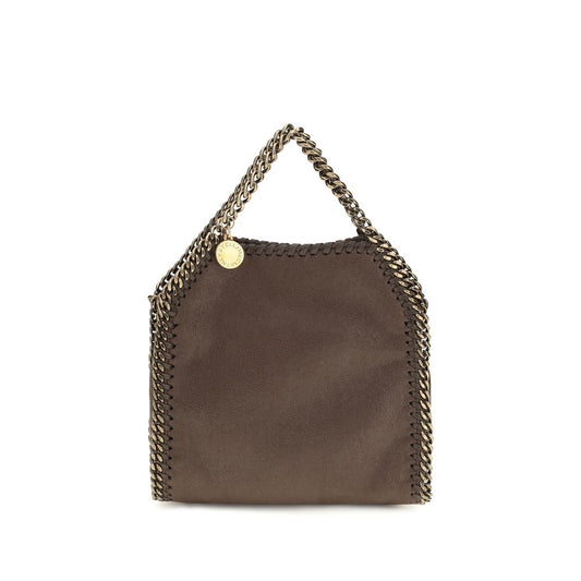 Brown Suede Leather Handbag