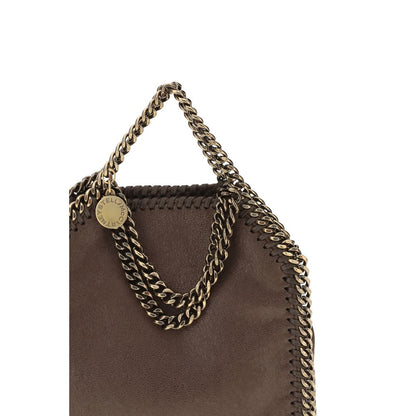 Brown Suede Leather Handbag