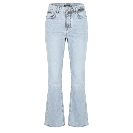 Blue Cotton Women's Jeans