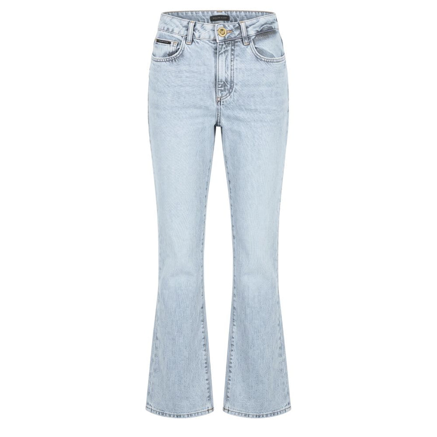 Blue Cotton Women's Jeans
