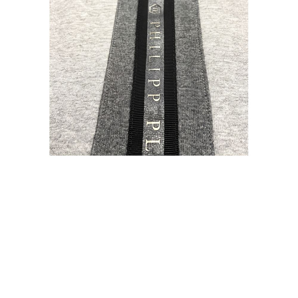 Grey Cotton Women's Pants