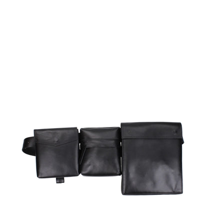 Black Leather Backpack