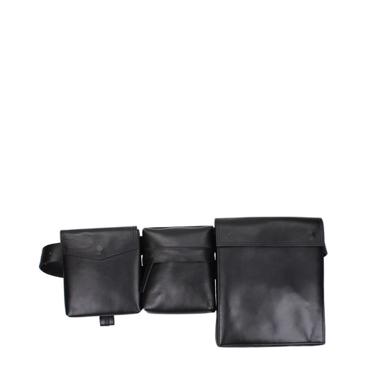 Black Leather Backpack