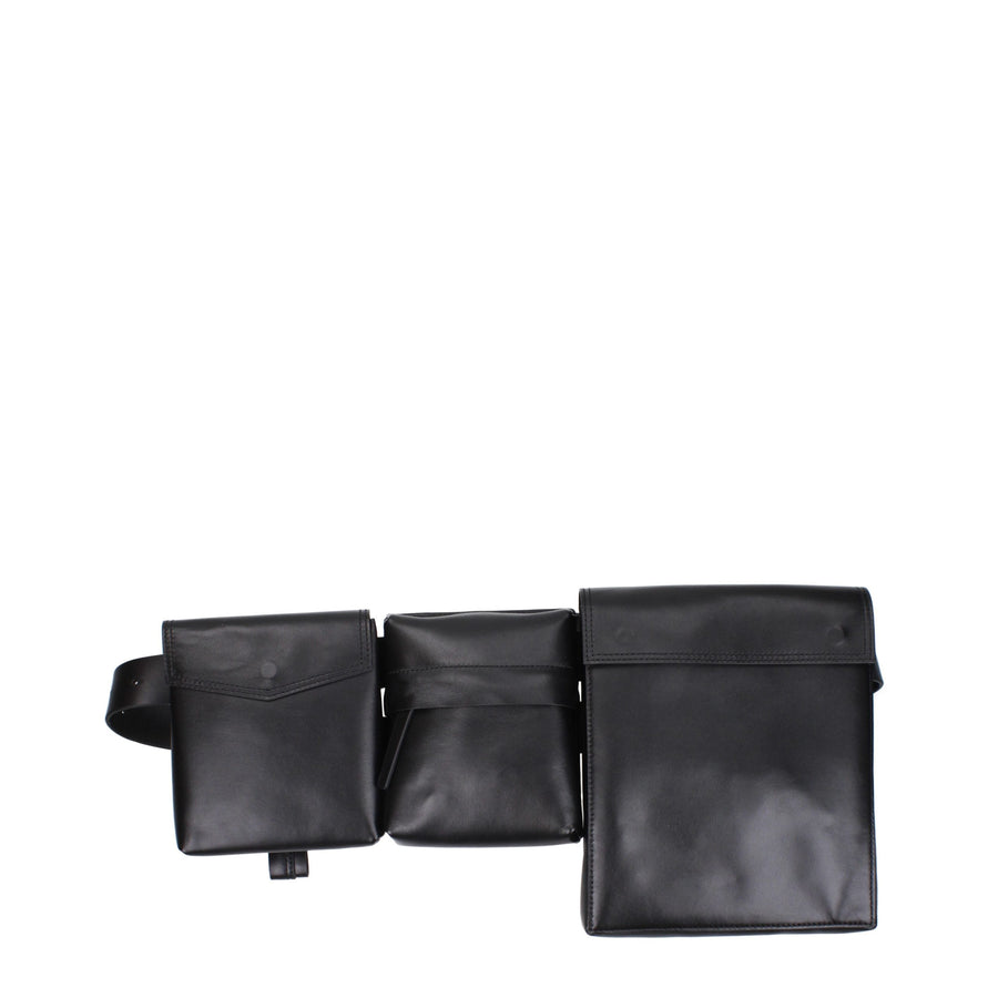 Black Leather Backpack