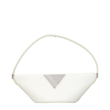 White Leather Handbag