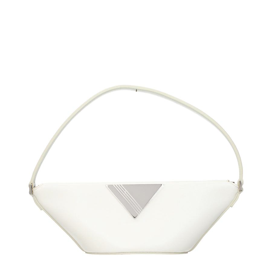 White Leather Handbag