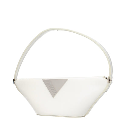White Leather Handbag