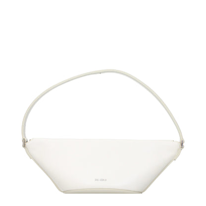 White Leather Handbag
