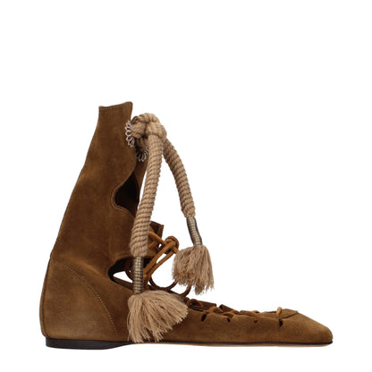 Brown Leather Ankle Boots