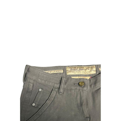 Grey Cotton Womens Pant