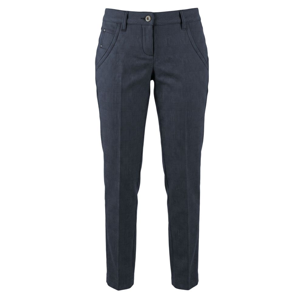 Blue Wool Women's Pants