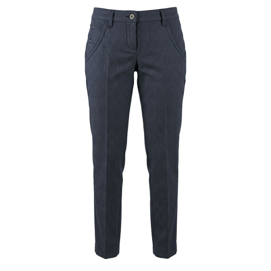 Blue Wool Women's Pants