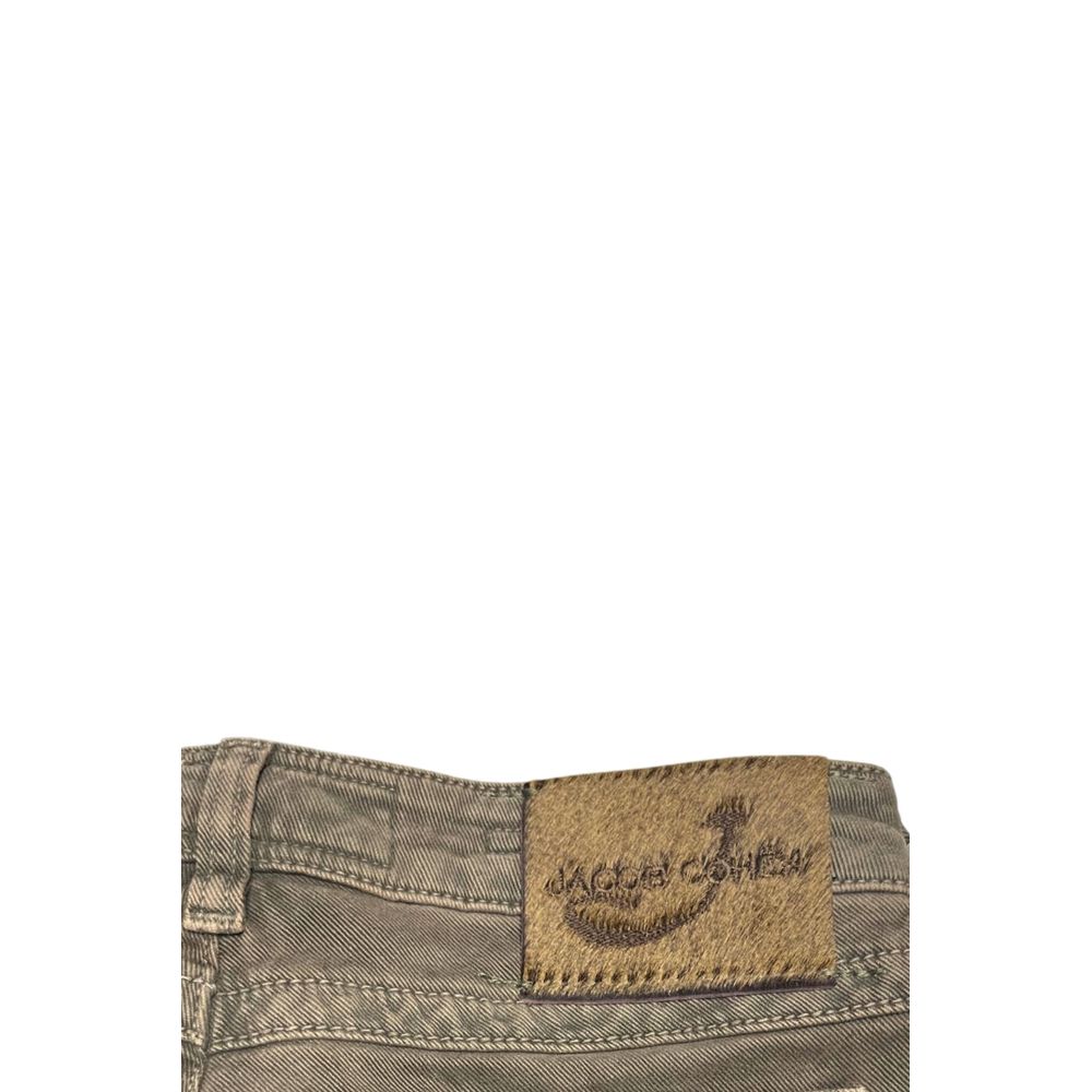 Brown Cotton Women Pants