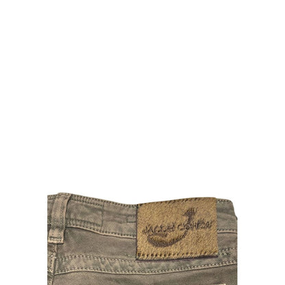 Brown Cotton Women Pants
