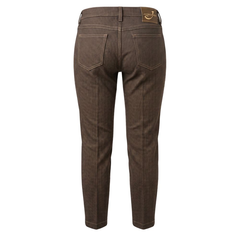 Brown Wool Women Pants