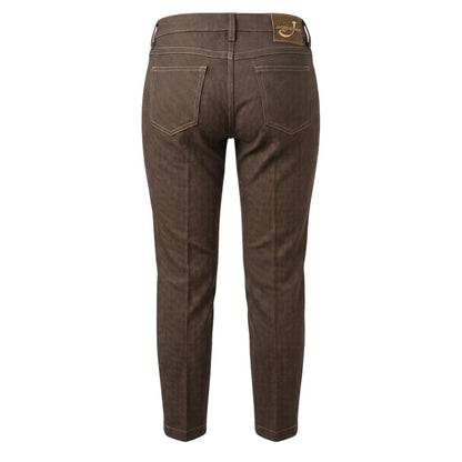 Brown Wool Women Pants
