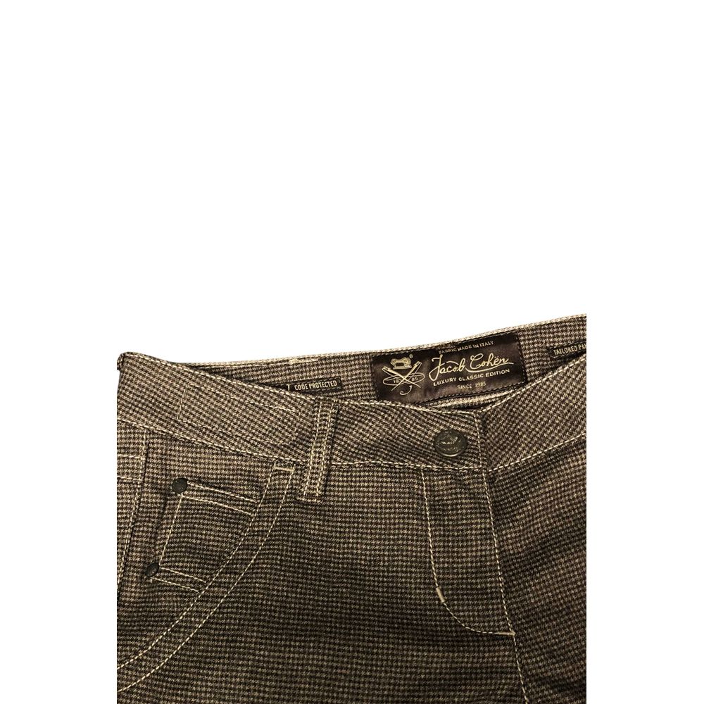 Brown Wool Women Pants