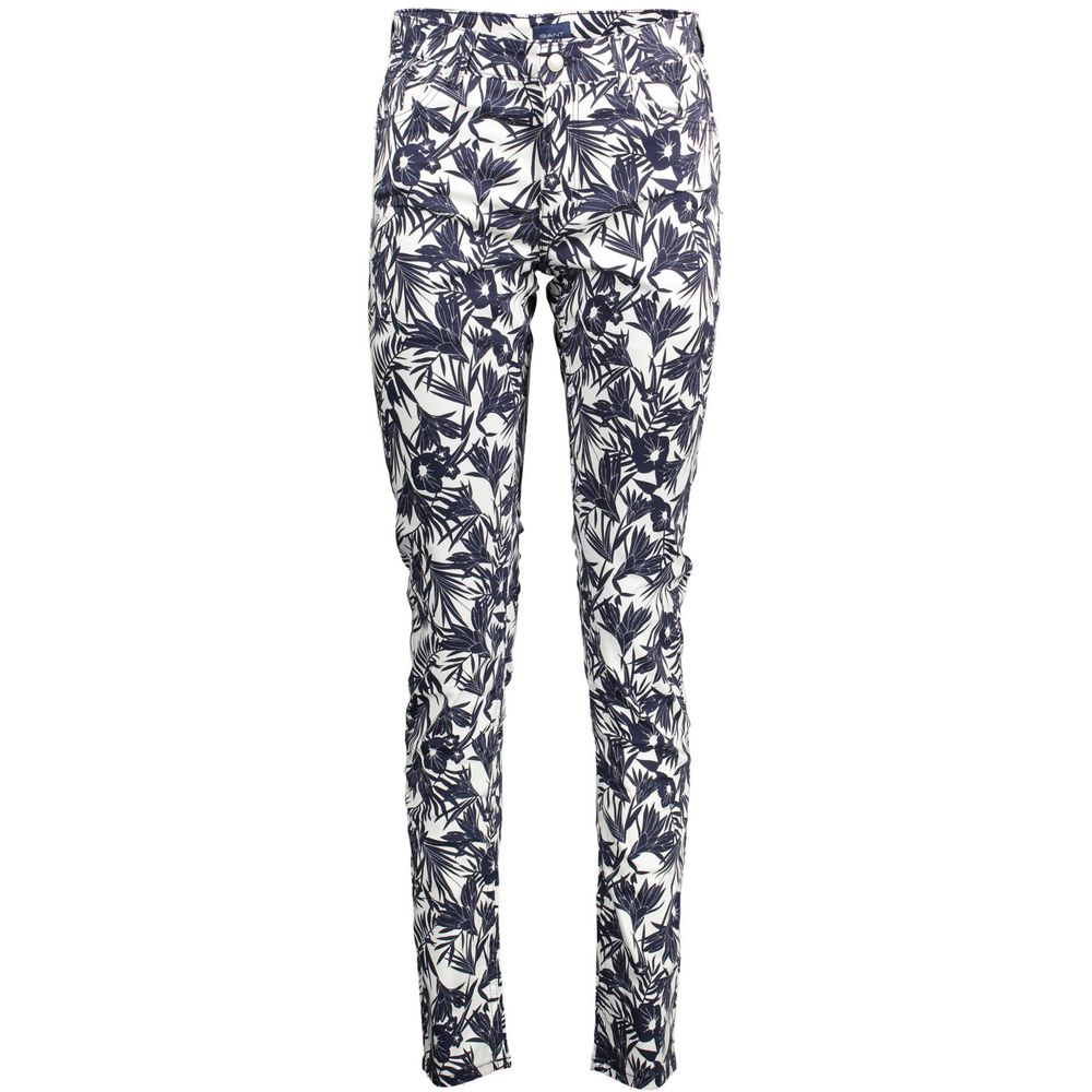 Blue Organic Cotton Women's Trouser