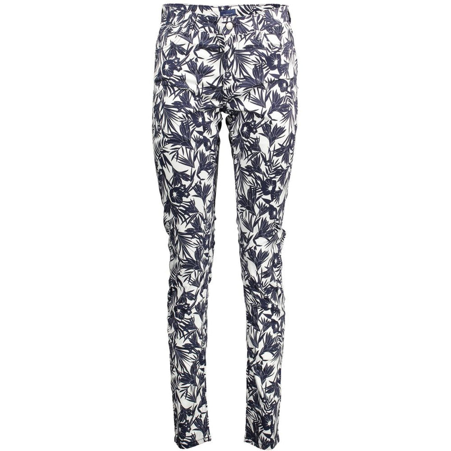 Blue Organic Cotton Women's Trouser