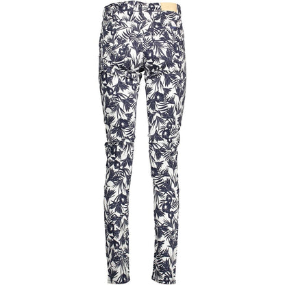Blue Organic Cotton Women's Trouser