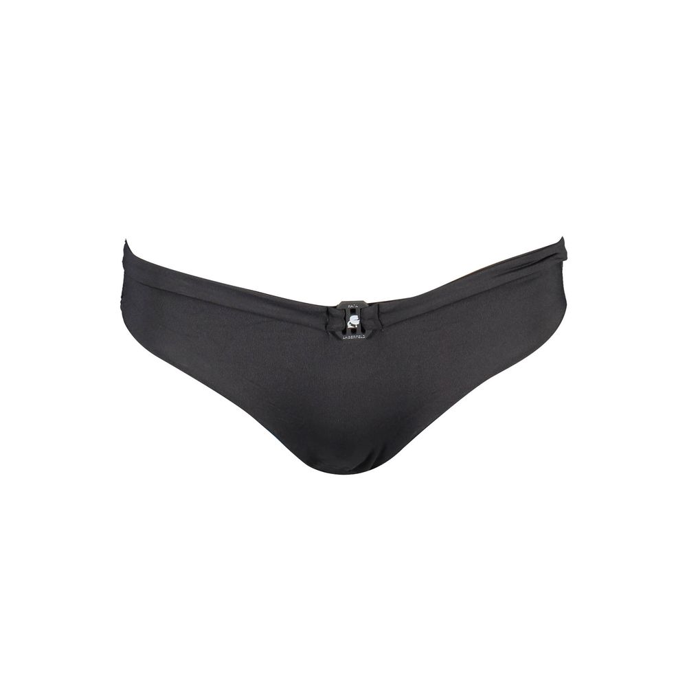 Black Polyamide Women's Swimwear