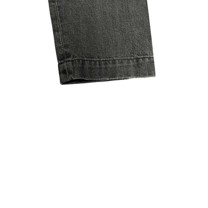 Grey Cotton Women Jeans
