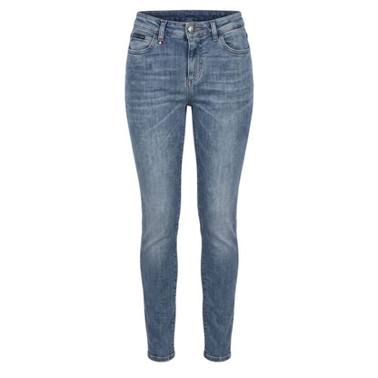 Blue Cotton Women Jean