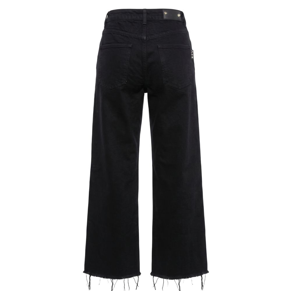 Black Cotton Women Pant
