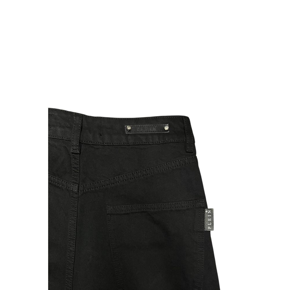 Black Cotton Women Pant