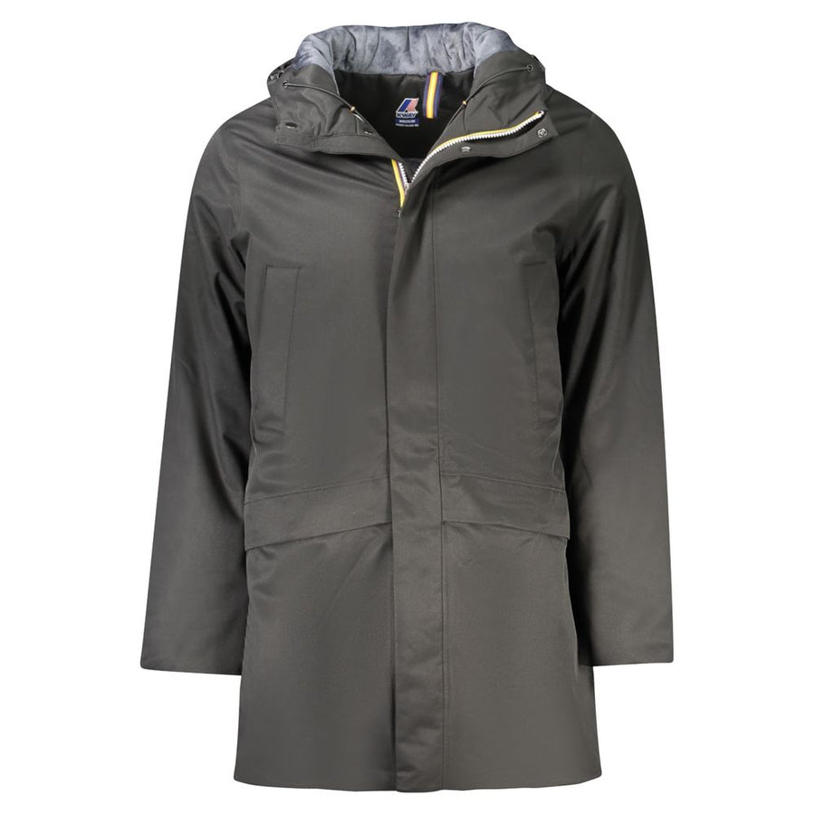 Nero Poliestere Men's Jacket