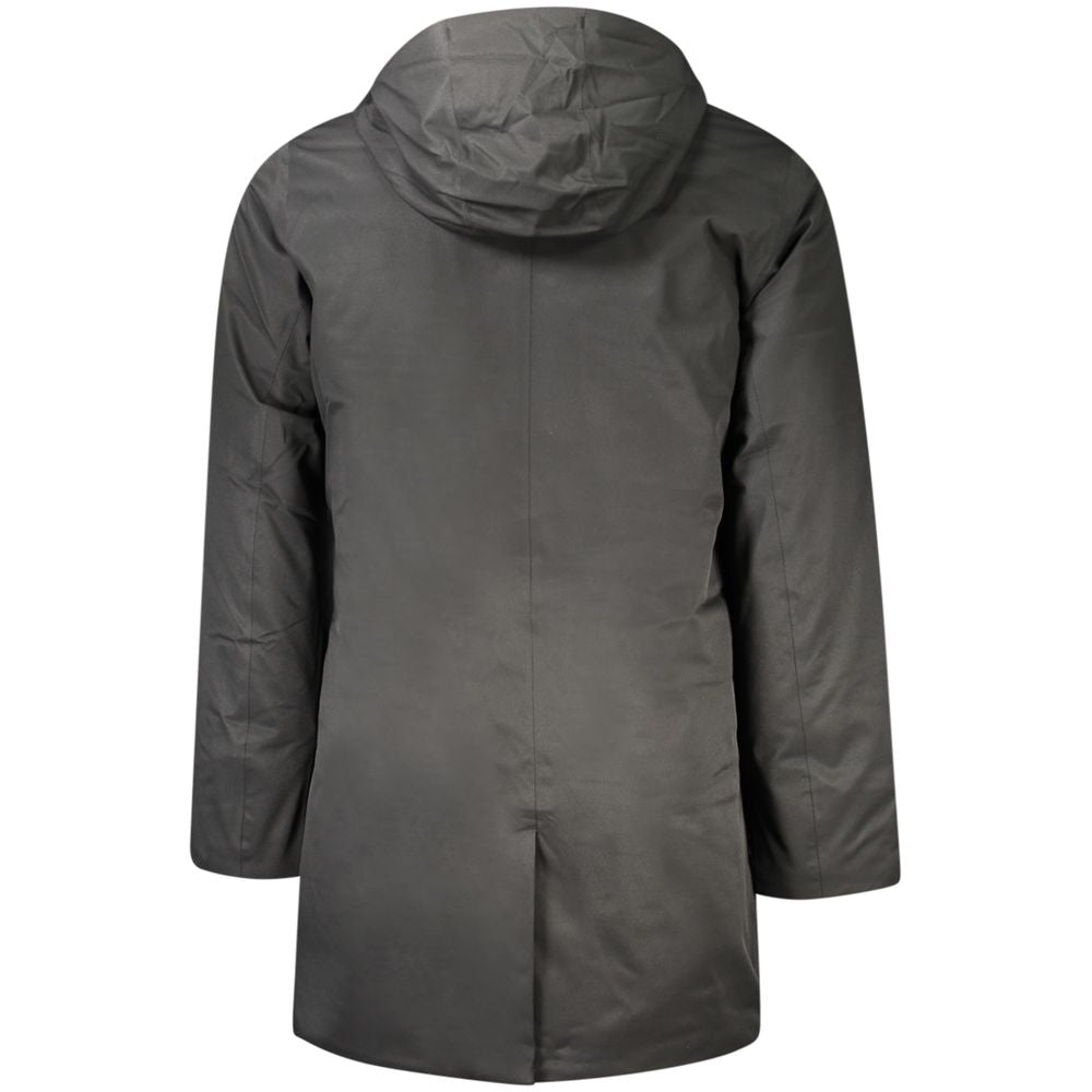 Nero Poliestere Men's Jacket