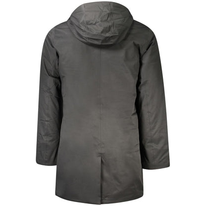 Nero Poliestere Men's Jacket