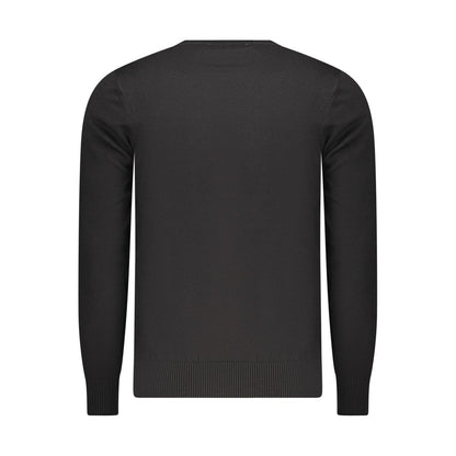 "Black Viscosa Mens Sweater"