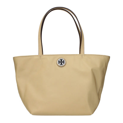 Beige Nylon Handbag