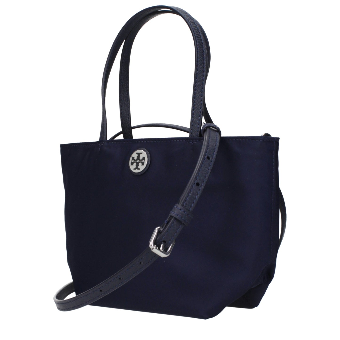 Blue Nylon Handbag