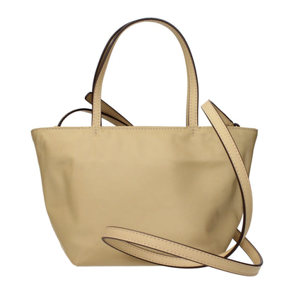 Beige Nylon Handbag