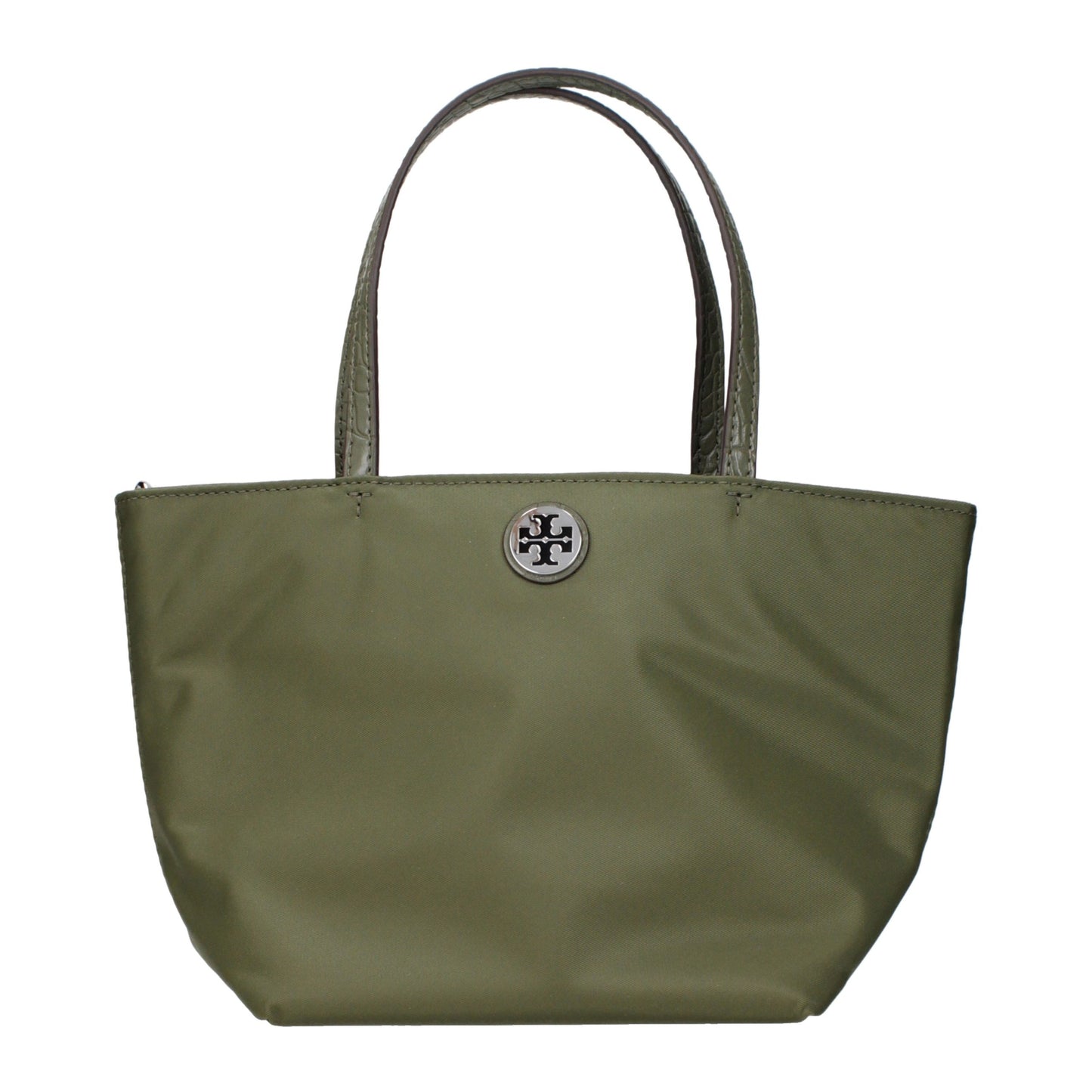 Green Nylon Handbag