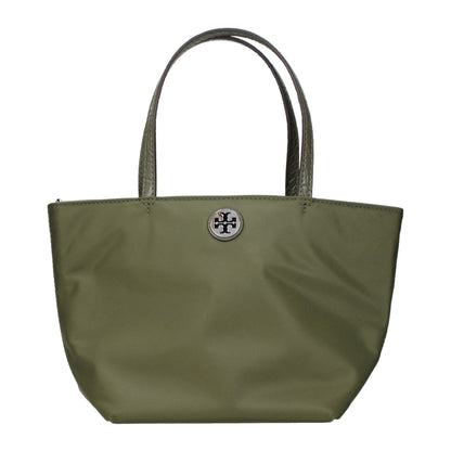 Green Nylon Handbag