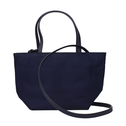 Blue Nylon Handbag