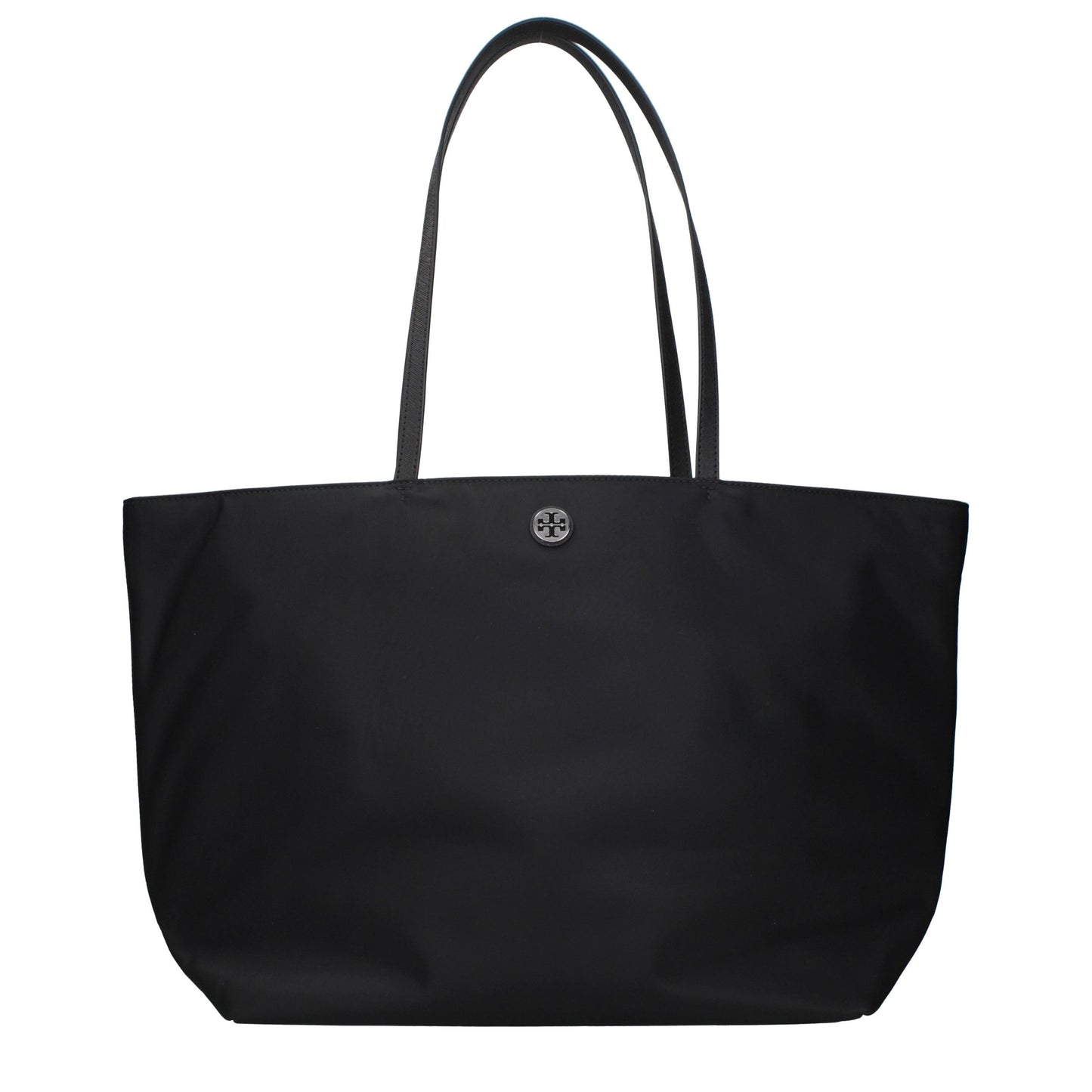 Black Fabric Shoulder Bag