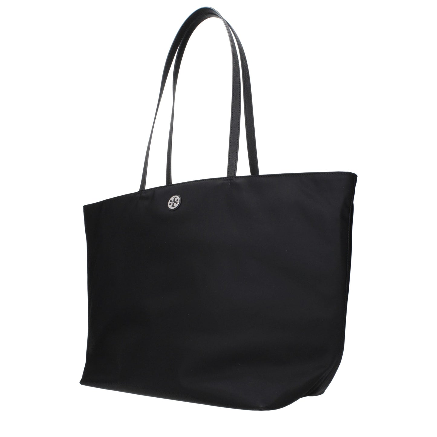 Black Fabric Shoulder Bag