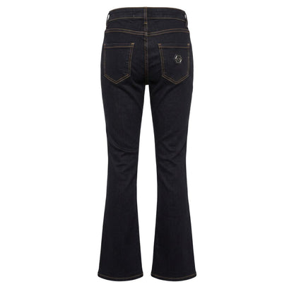 Blue Cotton Women Jeans