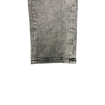 Grey Cotton Women Jeans
